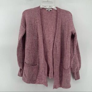 Madewell Cardigan Sweater‎ Open Front Pockets Long Sleeve Cozy Soft Oversized XS